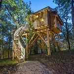 Domaine De Pech Et Lafon Avec Privatif Dans Les Arbres Chata Clairac (Lot-et-Garonne)