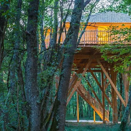 Domaine De Pech Et Lafon Avec Privatif Dans Les Arbres Lodge Clairac (Lot-et-Garonne)
