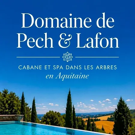 Domaine De Pech Et Lafon Avec Privatif Dans Les Arbres Chata *